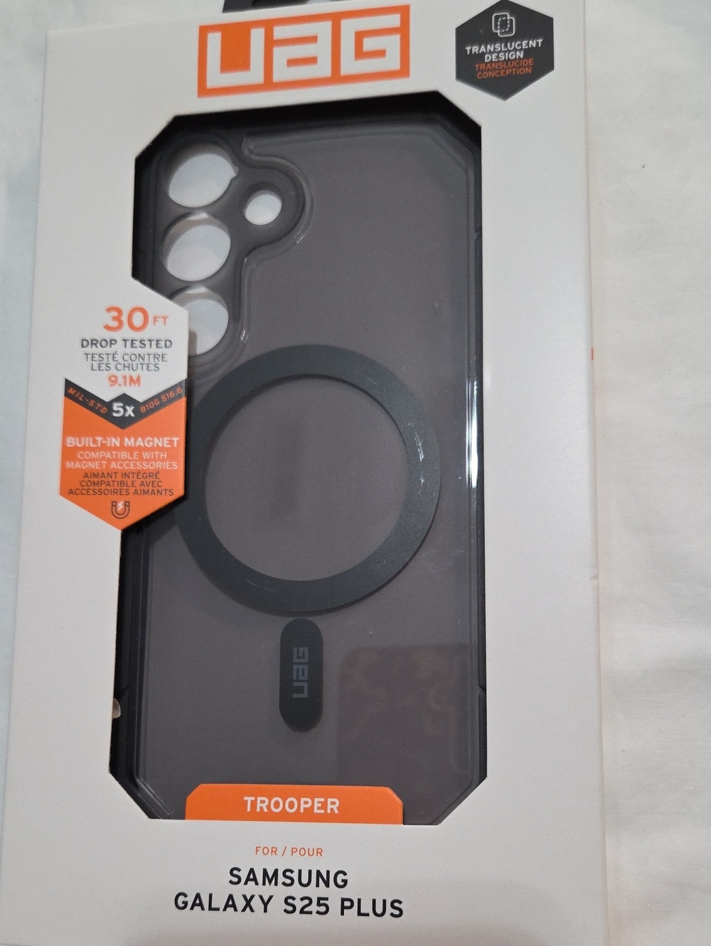 UAG Samsung Galaxy S25 Plus Trooper Cell Phone Cover